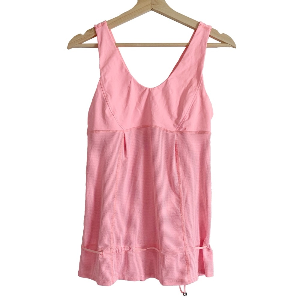 lululemon Light Pink Workout Tank Top
